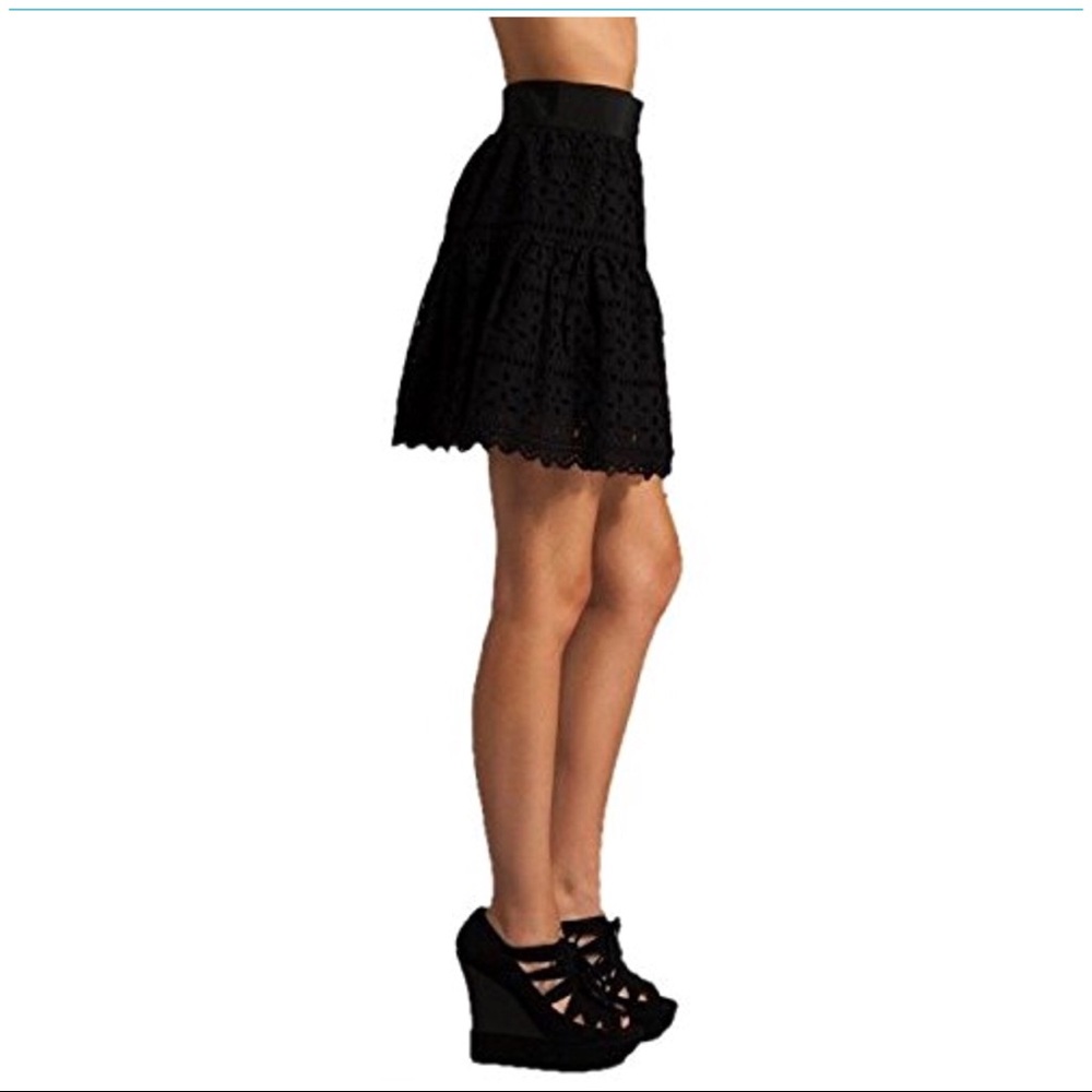 REFORMATION WENCH FRONT DETAIL SKIRT - Picture 3 of 9